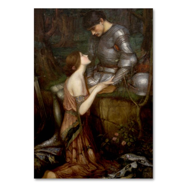 Lamia by John William Waterhouse, 1905 Table Number (Front)