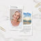 Laminated Photo Beach Memorial Prayer Card