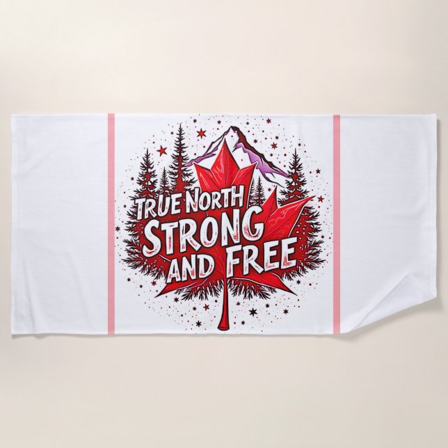 Laminated Placemat Beach Towel (Front)