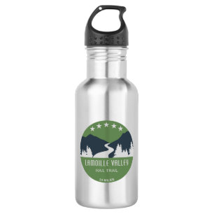 Lamoille Valley Rail Trail Vermont 532 Ml Water Bottle