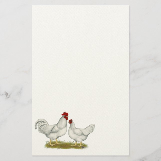 Lamona Chickens Stationery (Front)