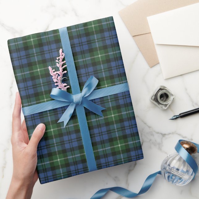 Lamont Ancient Original Scottish Tartan Wrapping Paper (Gifting)
