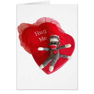 L'amour #7 de singe de chaussette m'étreignent