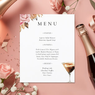 L'amour brasse Espresso Fête des mariées Menu
