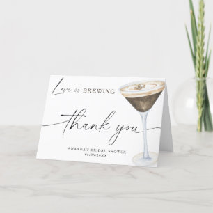L'amour brasse la douche nuptiale Merci