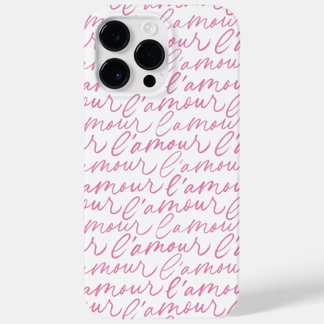 L'amour Case-Mate iPhone Case (Back)