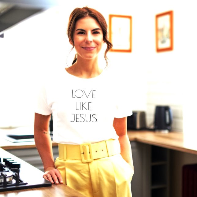 L'amour comme Jésus T-shirt (Créateur téléchargé)