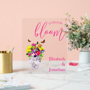 L'amour dans la floraison Mariage