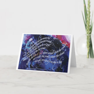 "L'Amour de Dieu" 5x7 Carte pliée