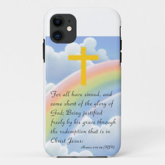 L'amour de Dieu avec le coque iphone croisé de