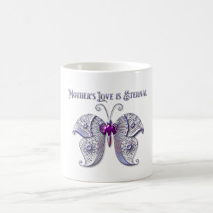 L'amour de la mère est une tasse de café éternelle