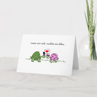 L'amour de Tortue - Carte de la Saint-Valentin ou 