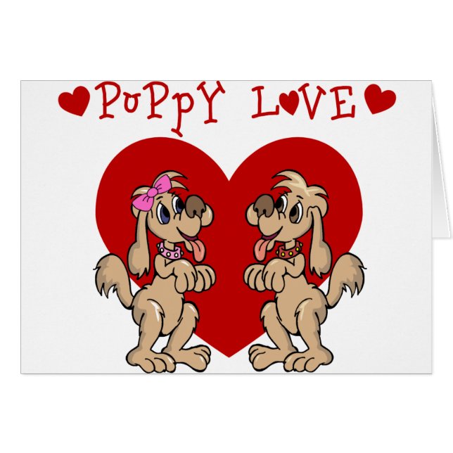 L'amour des chiots (Devant horizontal)