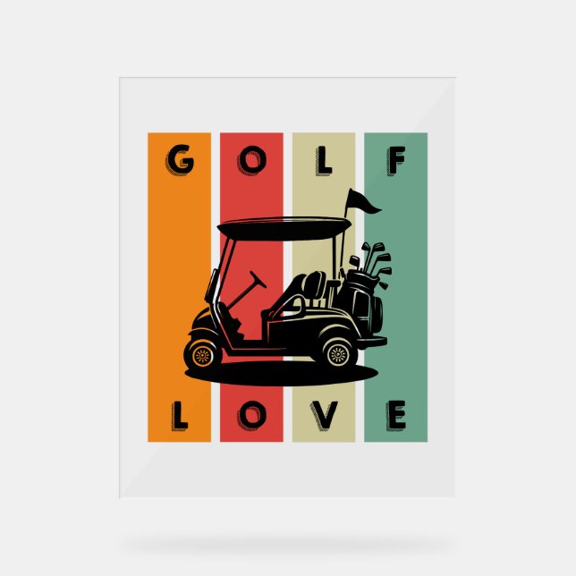 L'amour du golf (Recto)
