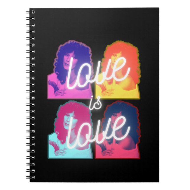 L'amour est amour Cher LGBTQ Pride Carnet du mois (Devant)