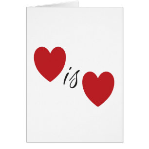 L'amour est carte d'amour