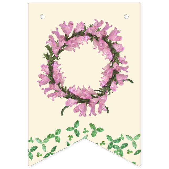 L'amour est dans la bannière Bloom (Deuxième drapeau)