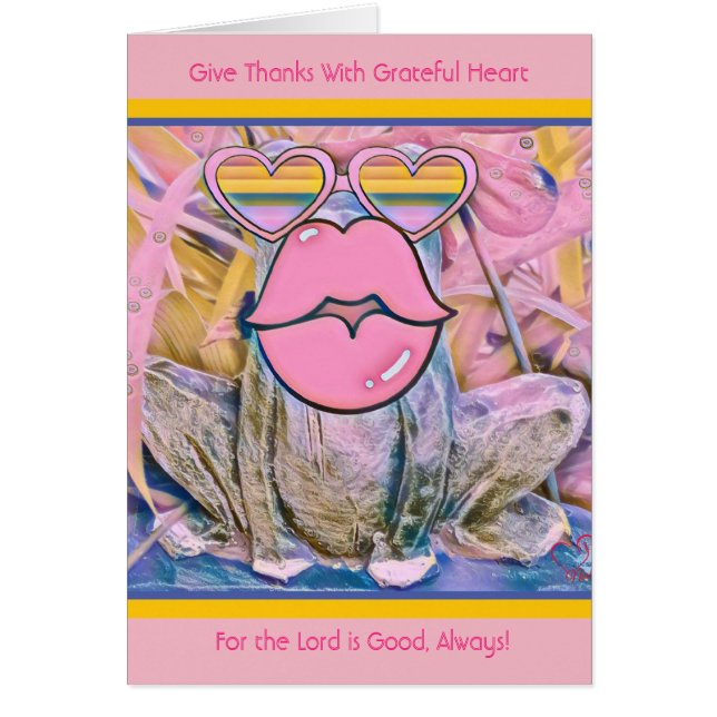 L'AMOUR EST - GRENOUILLE DE JÉRÉMIE - SALUTATION (Devant)