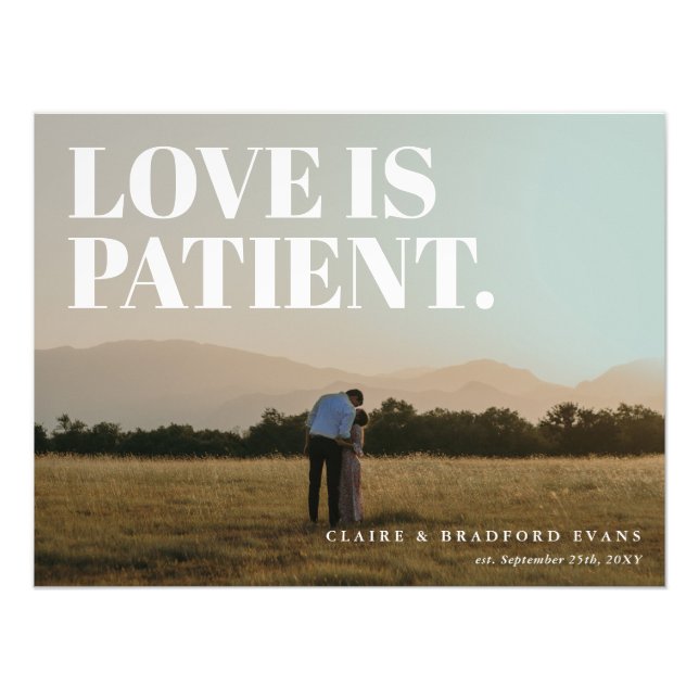 L'amour est la mémoire du patient, événement Photo (Devant)