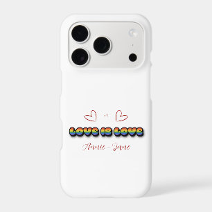 L'amour est l'amour arc-en-ciel LGBTQ