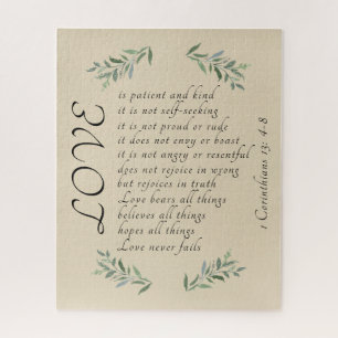 L'amour est l'amour du patient est un puzzle genti