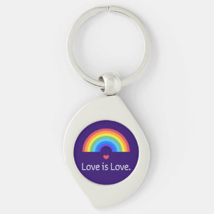 L'amour est l'amour. LGBT+FIDE. Queer. Porte-clé