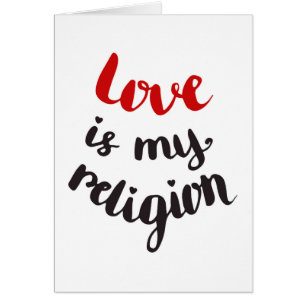 L'amour est ma religion