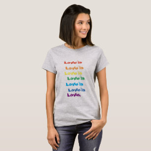 L'amour est T-shirt d'amour