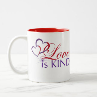 L'amour est tasse aimable--Rouge de deux tons