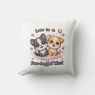 L'amour est un Coussin de mots à quatre pattes mig