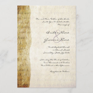L'amour est une invitation à se marier vintage