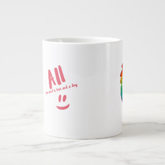L'amour et une Mug de Chien