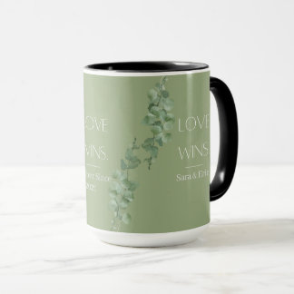 L'amour gagne la Mug personnalisée