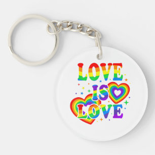 L'amour LGBTQ est l'amour Fierté gay Drapeau arc-e
