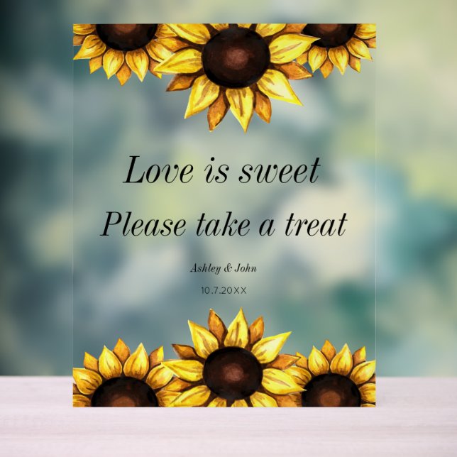 L'amour mariage est le tournesol doux (Neutre)