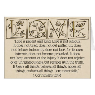 L'amour n'échoue jamais ~ Écriture~Or