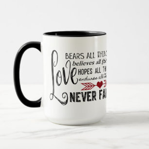 L'amour n'échoue jamais le cardinal. Tasse