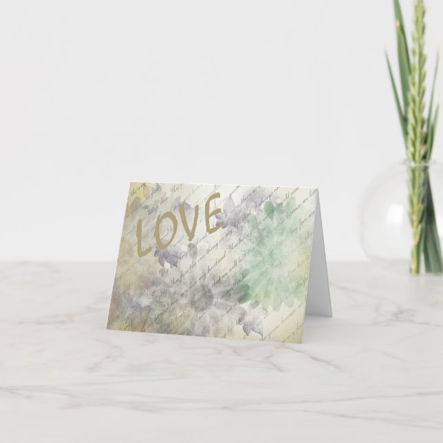 L'amour n'échoue jamais Merci Mariage (Devant)