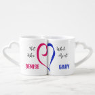 L'amour nous a rassemblés - paire de tasses