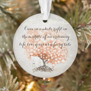 L'amour nous donne Fairy Tale Heart Leaf Tree Mari