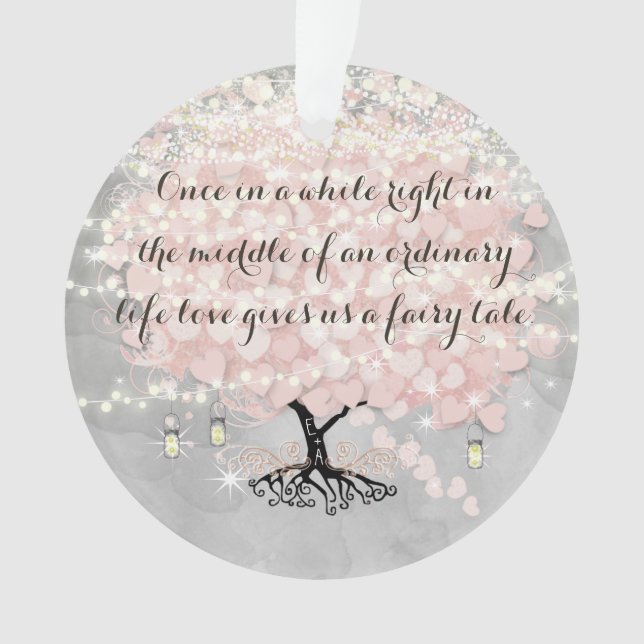 L'amour nous donne Fairy Tale Heart Leaf Tree Mari (devant)