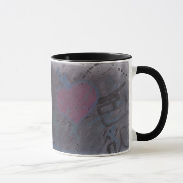 L'amour pour la tasse de convoitise (Droite)