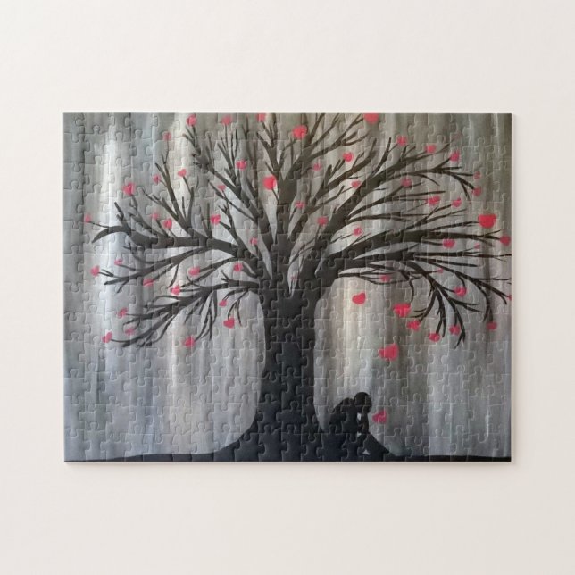 L'amour règne en bas du puzzle (Horizontal)