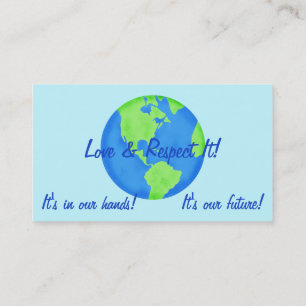 L'amour respecte la Terre, c'est nos futurs Cartes