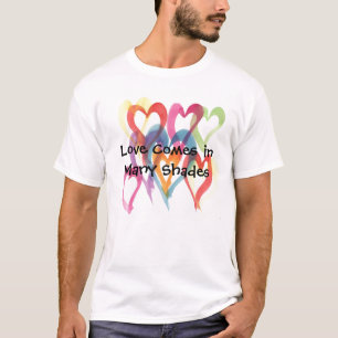 L'amour vient dans plusieurs nuances - T-shirt Coe
