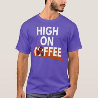 L'amoureux du café haut sur le café