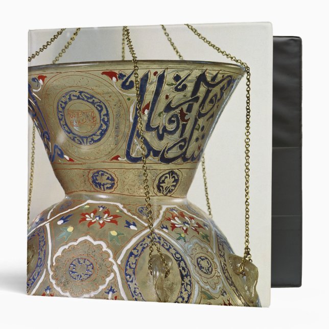 Lamp, from the Mosque of Sultan Hasan, Cairo Binder (Front/Inside)