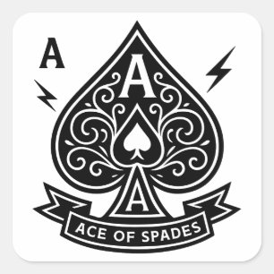 lamp square sticker