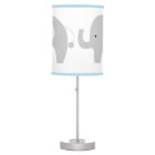 Lampe à éléphant bleu