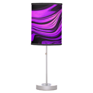 Lampe De Bureau Conception abstraite violette